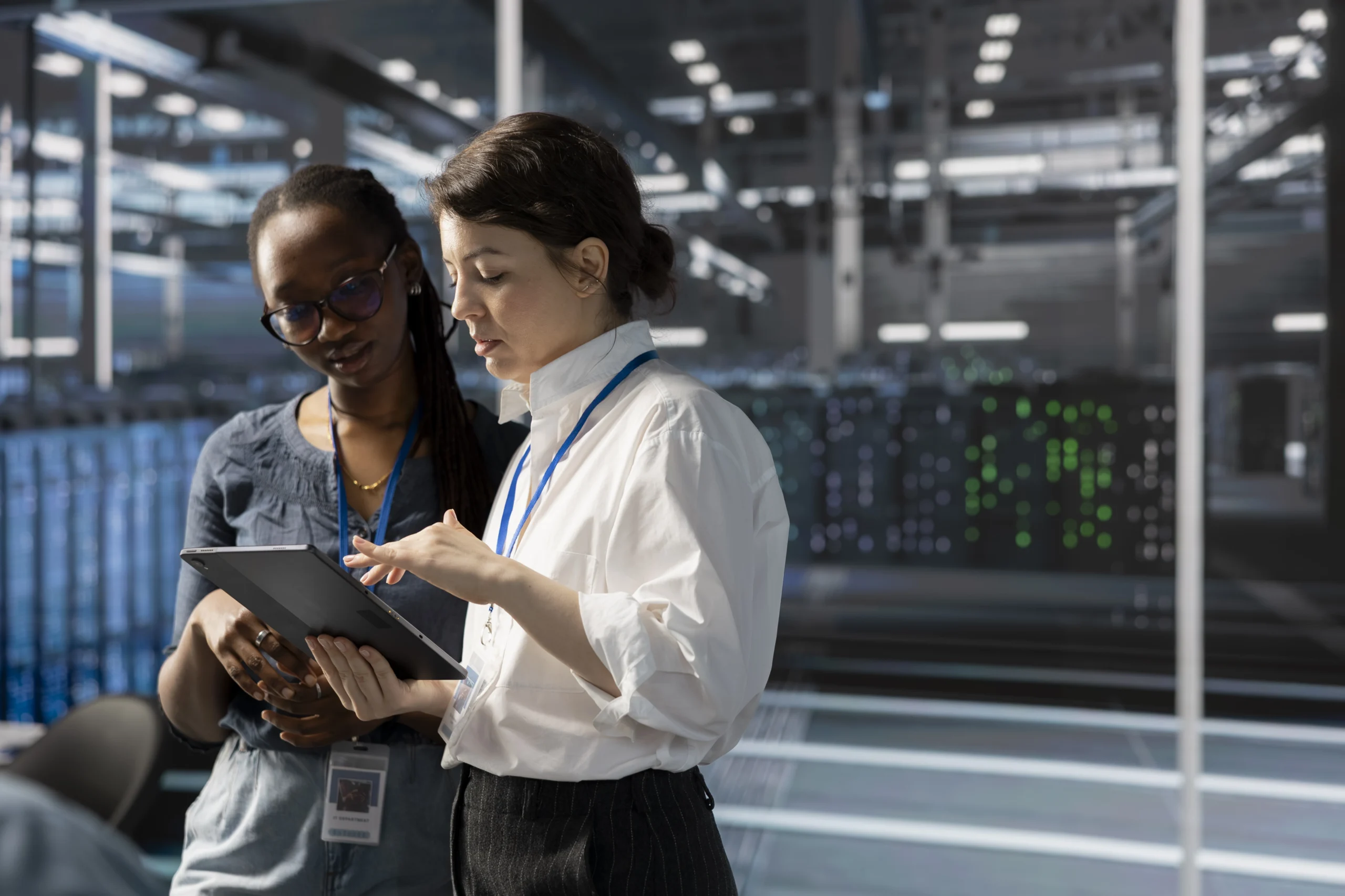 engineers data center using device verifying firewall configurations